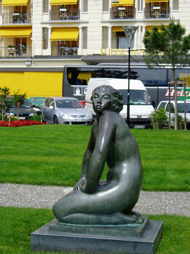 Statue Montreux